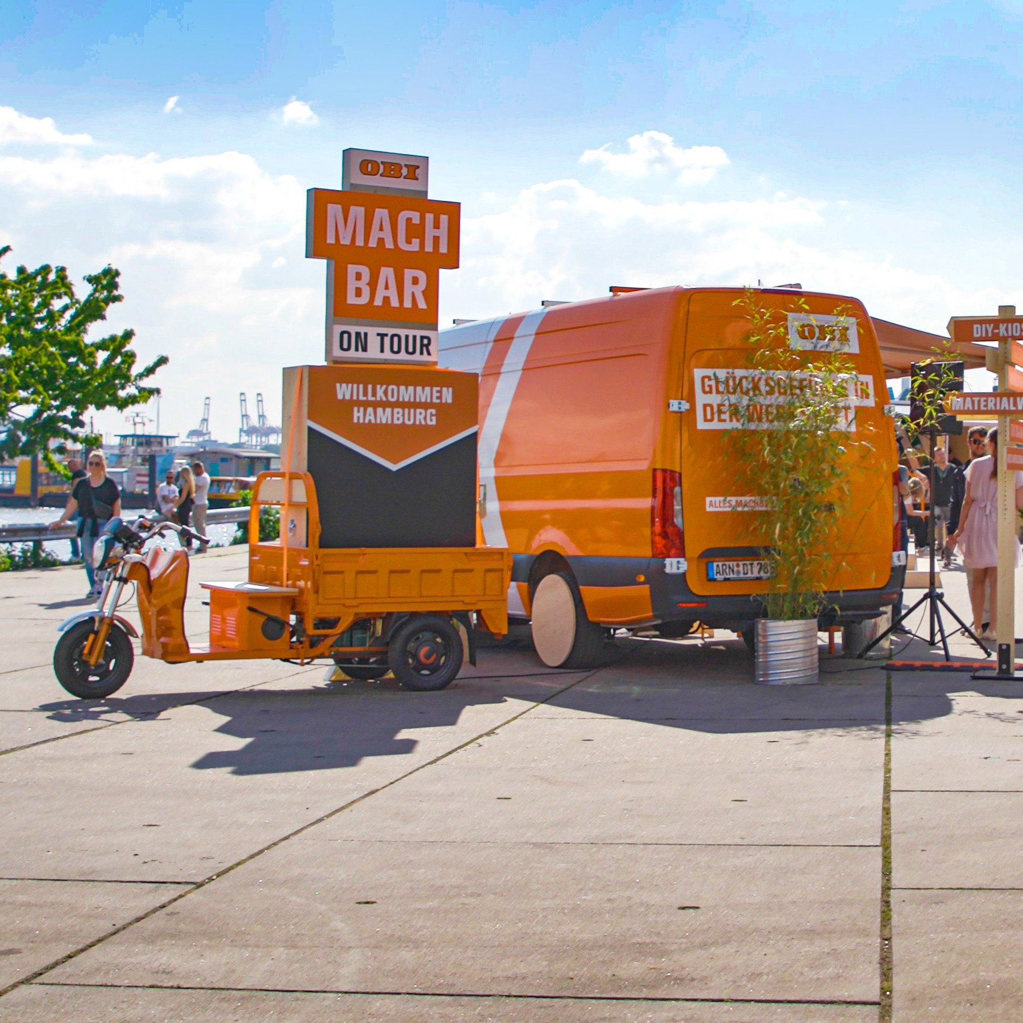 Roadshows und Markenaktivierung – OBI MachBar